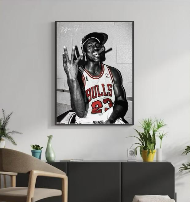 Cuadro Decorativo Deporte, Basketball, Jordan