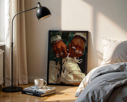 Cuadro Decorativo Championes, Zapatillas Hypebeast, Moda Hypster