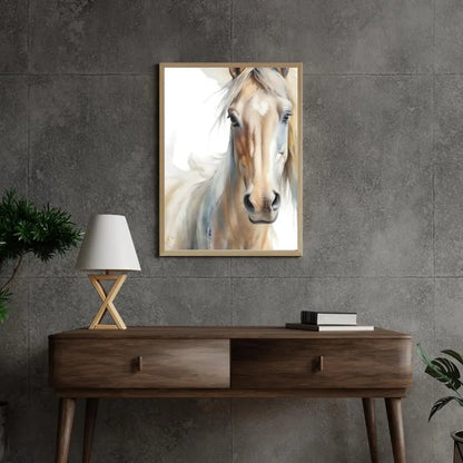 Cuadro Decorativo Animales, Marco Natural Amantes de los caballos