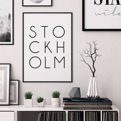 Cuadro Decorativo Travel , STO CKH OLM - Tree House Deco