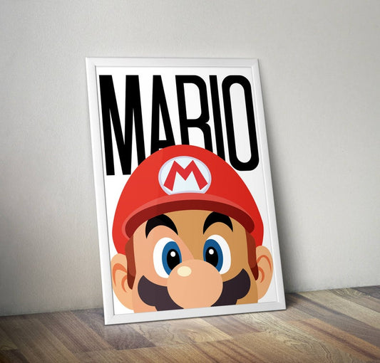 Cuadro Decorativo Infantil , Mario - Tree House Deco