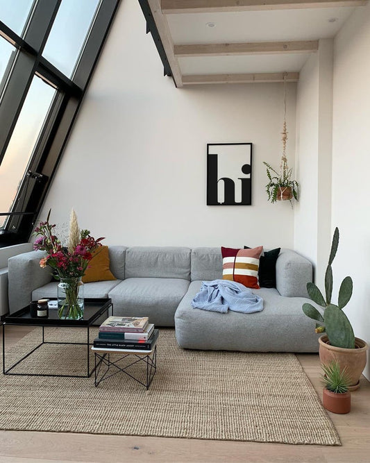 Cuadro Decorativo Frase , "hi" - Tree House Deco