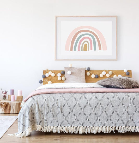 Cuadro Decorativo Infantil , Arcoiris - Tree House Deco