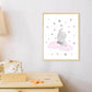 Cuadro Decorativo Infantil , Elefante , Estrellas - Tree House Deco