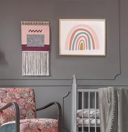 Cuadro Decorativo Infantil , Arcoiris - Tree House Deco