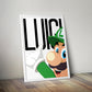Cuadro Decorativo Infantil , Luigi - Tree House Deco