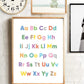 Cuadro Decorativo Infantil , Abecedario en color - Tree House Deco