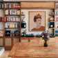 Cuadro Decorativo Frida , Rostro pintado - Tree House Deco