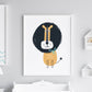 Cuadro Decorativo Infantil , Animales animados - Tree House Deco