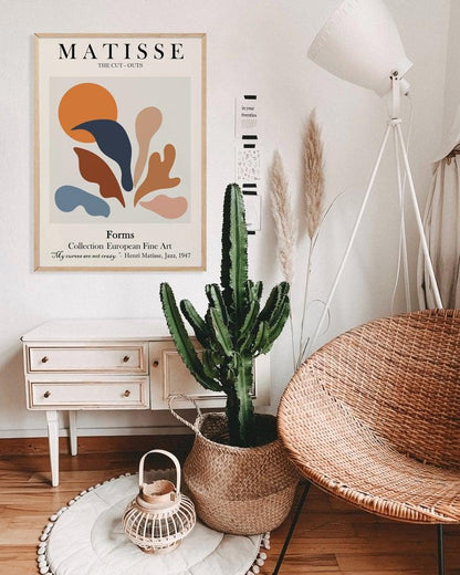 Cuadro Decorativo de Matisse / The Cut - Outs - Tree House Deco