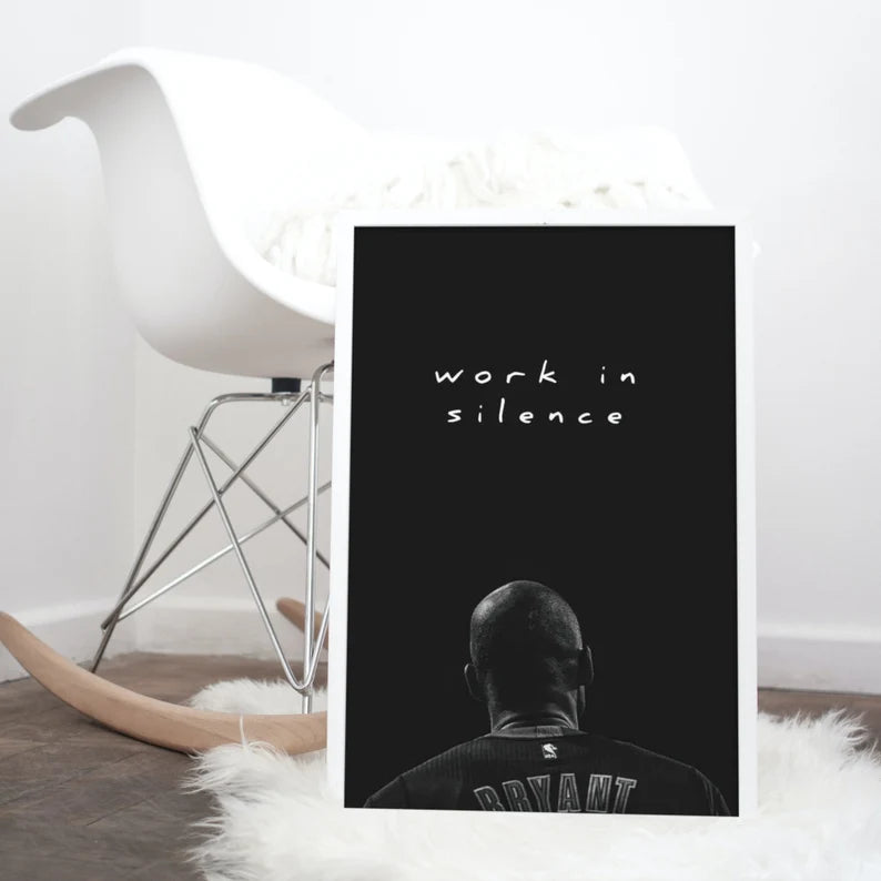 Cuadro Decorativo Póster Basketball, Bryant III