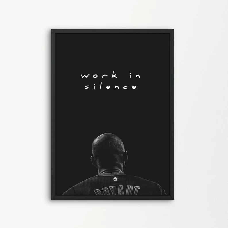 Cuadro Decorativo Póster Basketball, Bryant III