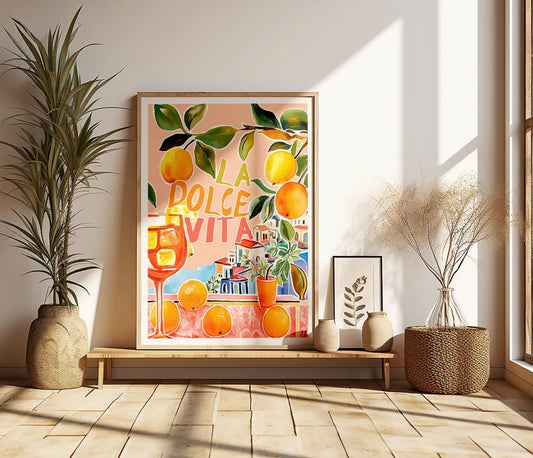 Cuadro Decorativo Abstracto, Colores, Colours in the Air IX