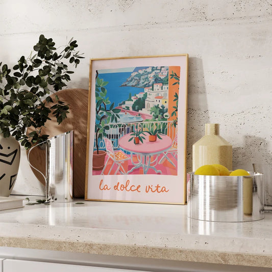 Cuadro Decorativo Abstracto, Colores, Colours in the Air VIII