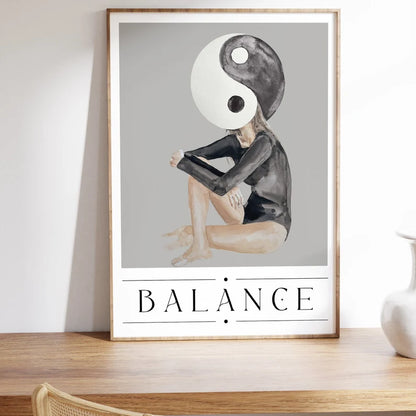 Cuadro Decorativo Póster, Motivación, Balance II