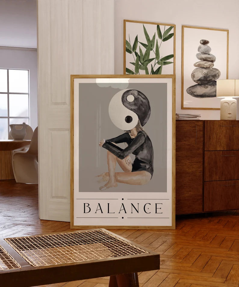 Cuadro Decorativo Póster, Motivación, Balance II