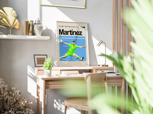 Cuadro Decorativo Póster Dibu, Martinez, Fútbol