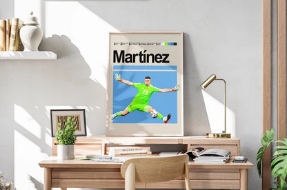 Cuadro Decorativo Póster Dibu, Martinez, Fútbol