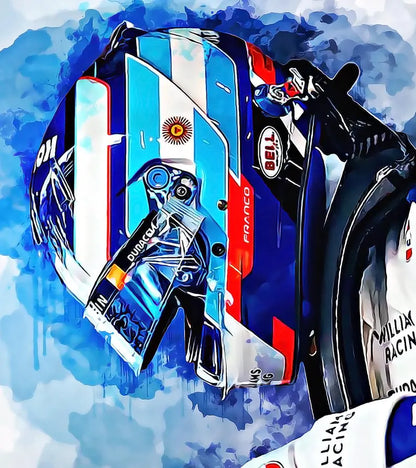 Cuadro Decorativo Póster F1, Fórmula 1, Colapinto II