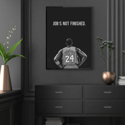 Cuadro Decorativo Póster Basketball Bryant