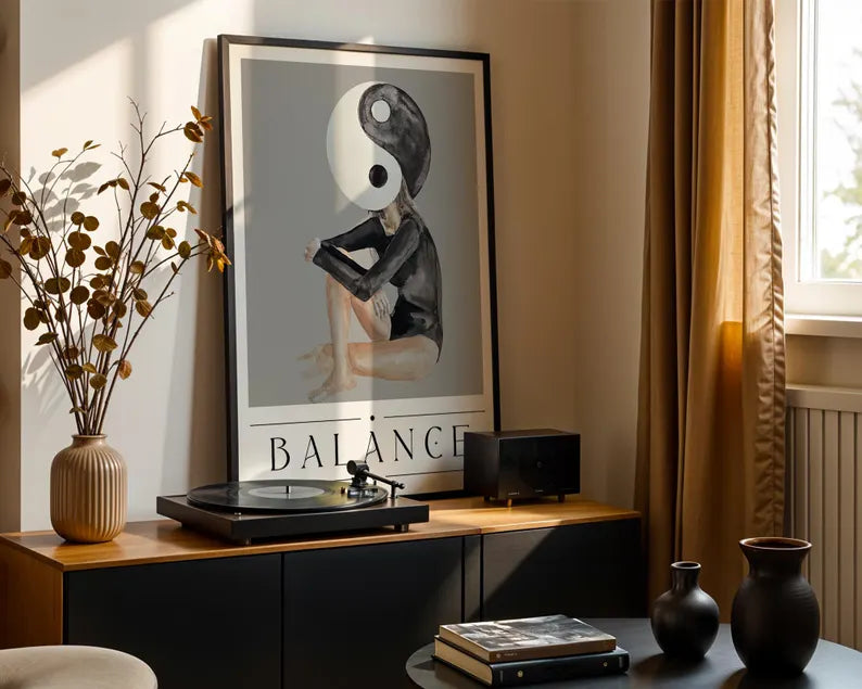 Cuadro Decorativo Póster, Motivación, Balance II