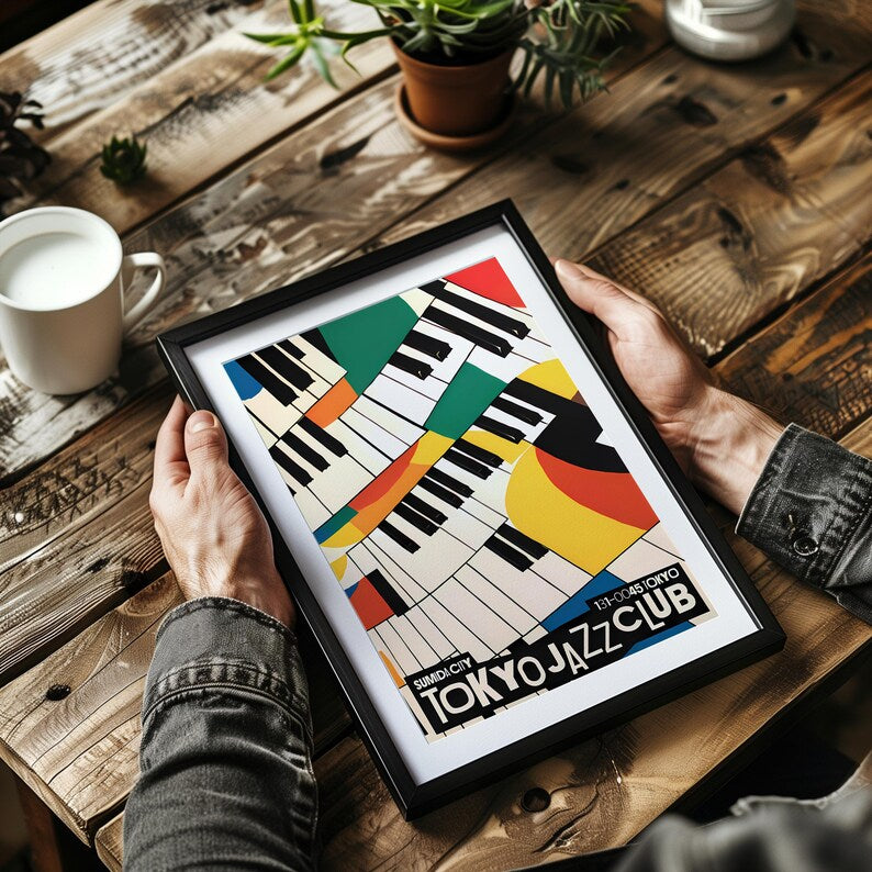Cuadro Decorativo Música, Jazz Club Tokyo