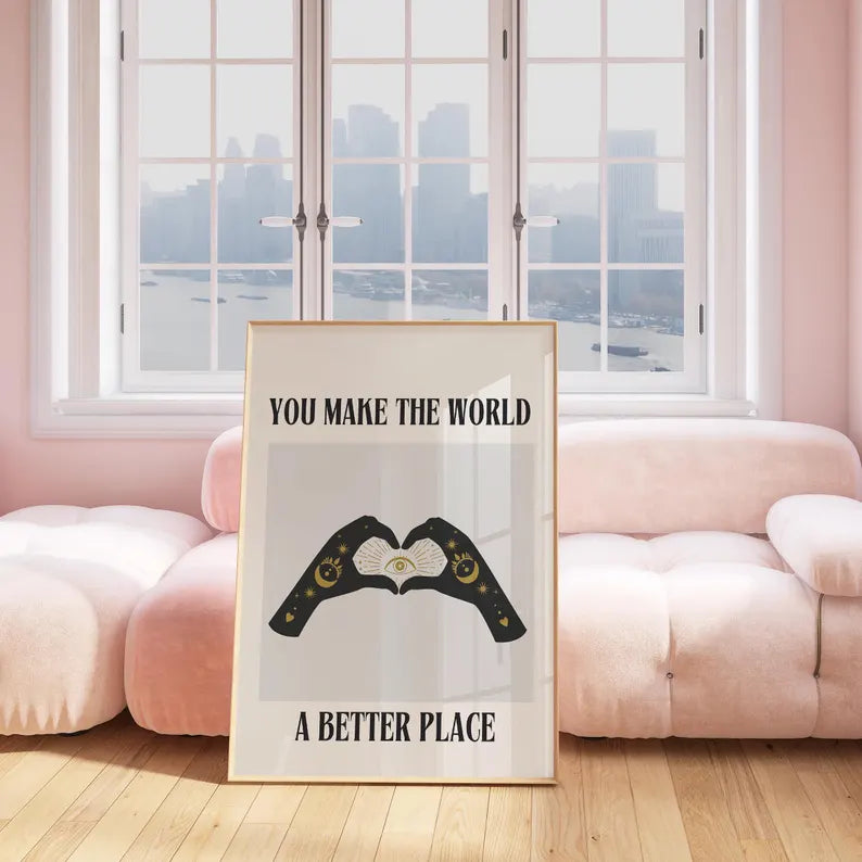 Cuadro Decorativo Póster, Motivación, Amor