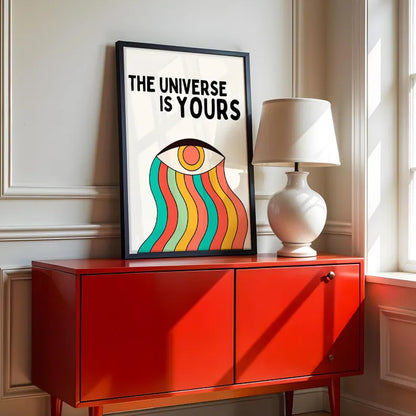 Cuadro Decorativo Frases, Motivación, The Universe is yours