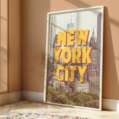 Cuadro Decorativo Viajes, New York, NY