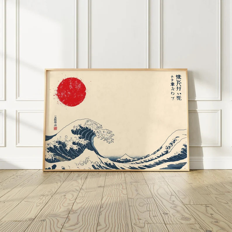 Cuadro Decorativo Viajes, Japón, La Gran Ola