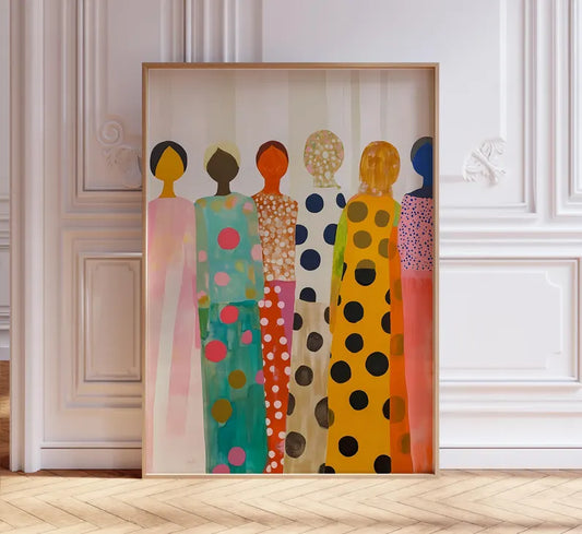 Cuadro Decorativo Abstracto, Colores, Colours in the Air II