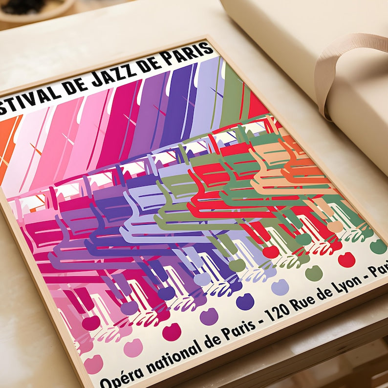 Cuadro Decorativo Música, Jazz Club Paris