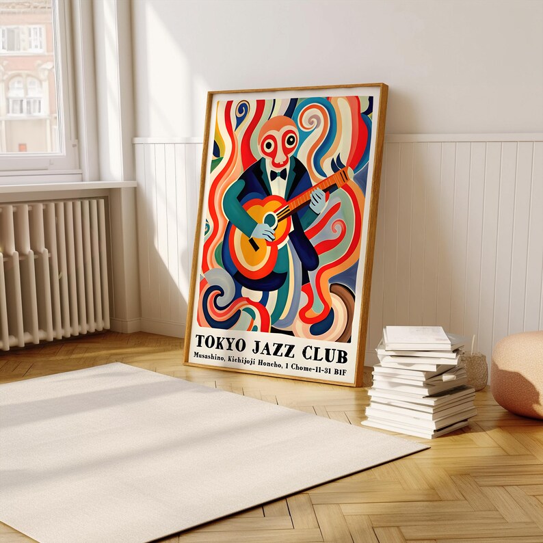 Cuadro Decorativo Música, Jazz Club Tokyo