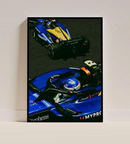 Cuadro Decorativo Póster F1, Fórmula 1, Colapinto