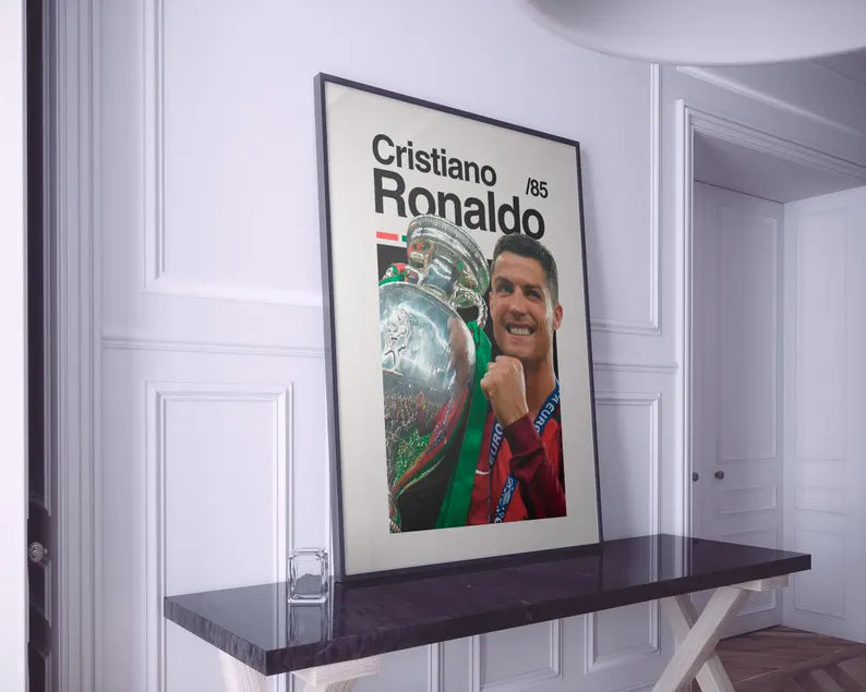Cuadro Decorativo Póster Fútbol, Ronaldo II