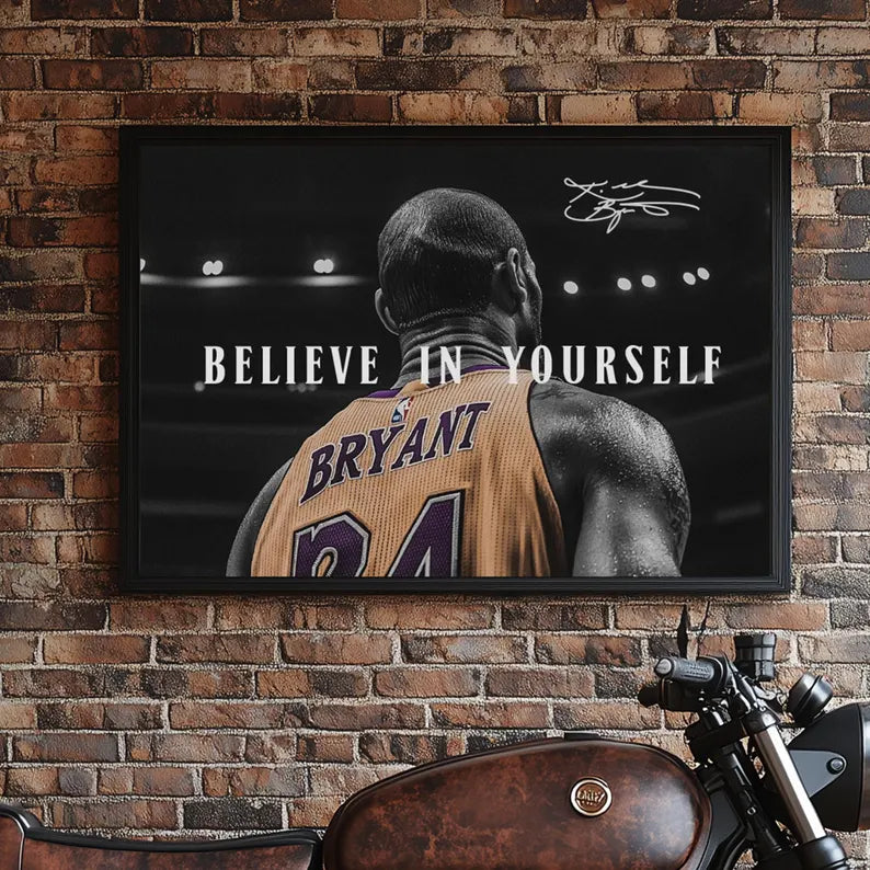 Cuadro Decorativo Póster Basketball Bryant II