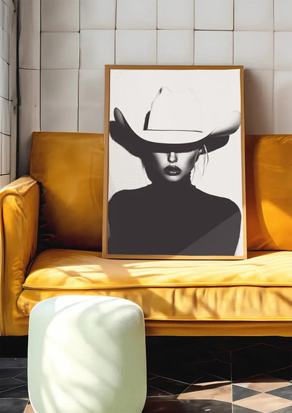 Cuadro Decorativo Mujeres, Moderno, Gorro