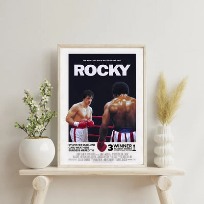 Cuadro Decorativo Póster Boxeo, Rocky