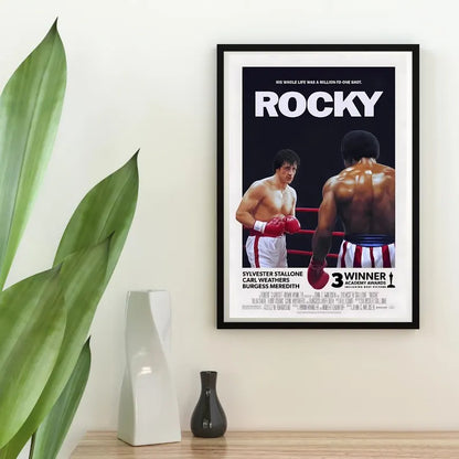 Cuadro Decorativo Póster Boxeo, Rocky