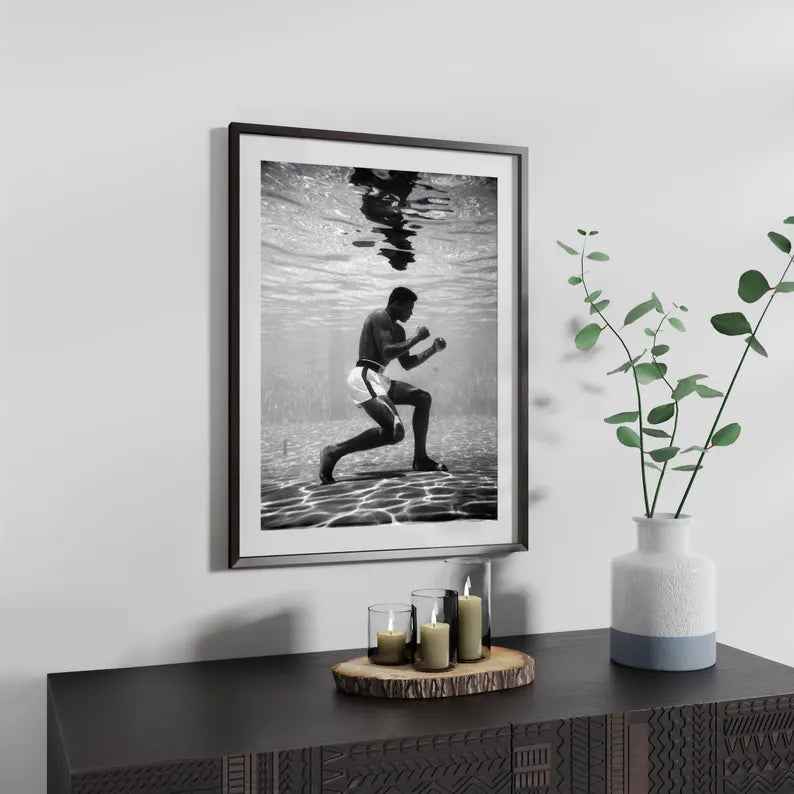 Cuadro Decorativo Póster Boxeo, Muhammad Ali