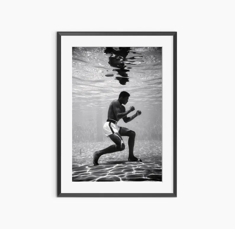 Cuadro Decorativo Póster Boxeo, Muhammad Ali