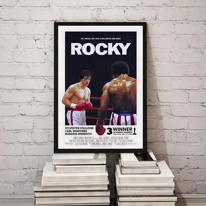 Cuadro Decorativo Póster Boxeo, Rocky