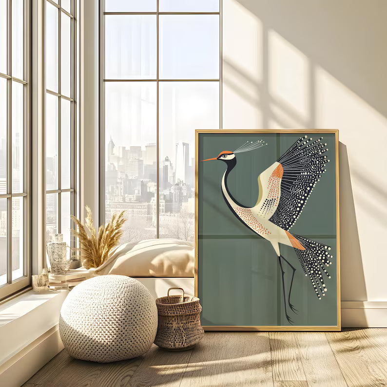 Cuadro Decorativo Abstracto, Japandi, Decoración Japonesa XVIII