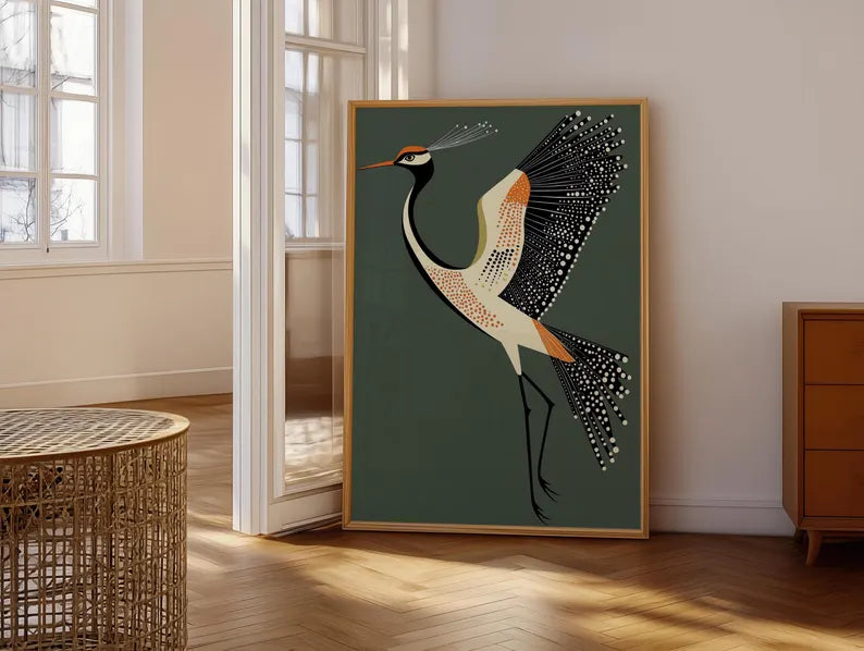 Cuadro Decorativo Abstracto, Japandi, Decoración Japonesa XVIII