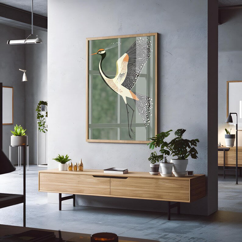 Cuadro Decorativo Abstracto, Japandi, Decoración Japonesa XVIII