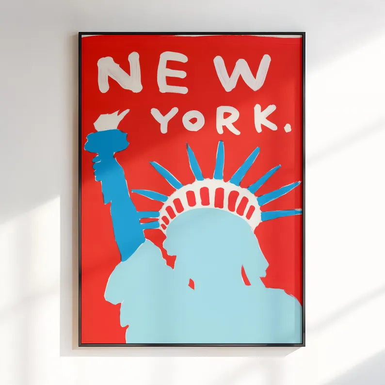 Cuadro Decorativo Viajes, New York, NY