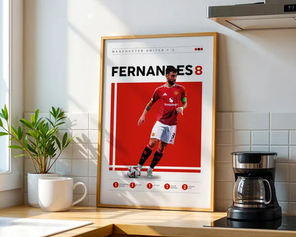 Cuadro Decorativo Póster Fútbol, Fernándes