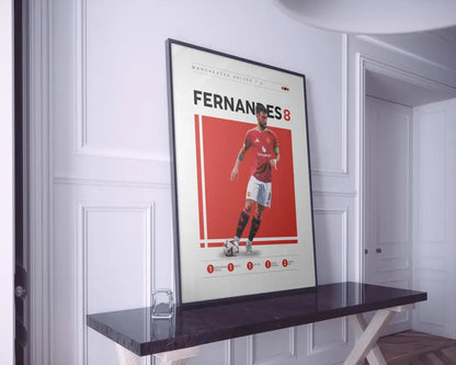 Cuadro Decorativo Póster Fútbol, Fernándes