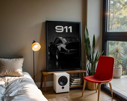 Cuadro Decorativo Póster Porsche, 911. Autos