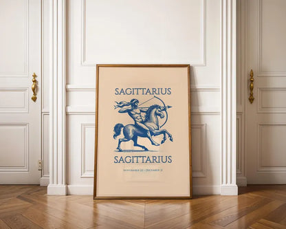 Cuadro Decorativo Póster, Zodiaco, Sagitario